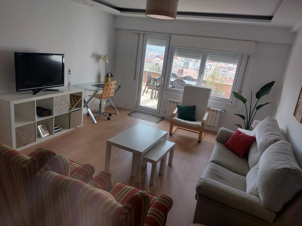 Apartamento Atico Con Terraza Vigo Exterior foto