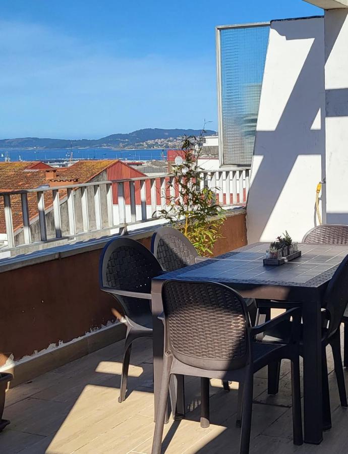 Apartamento Atico Con Terraza Vigo Exterior foto