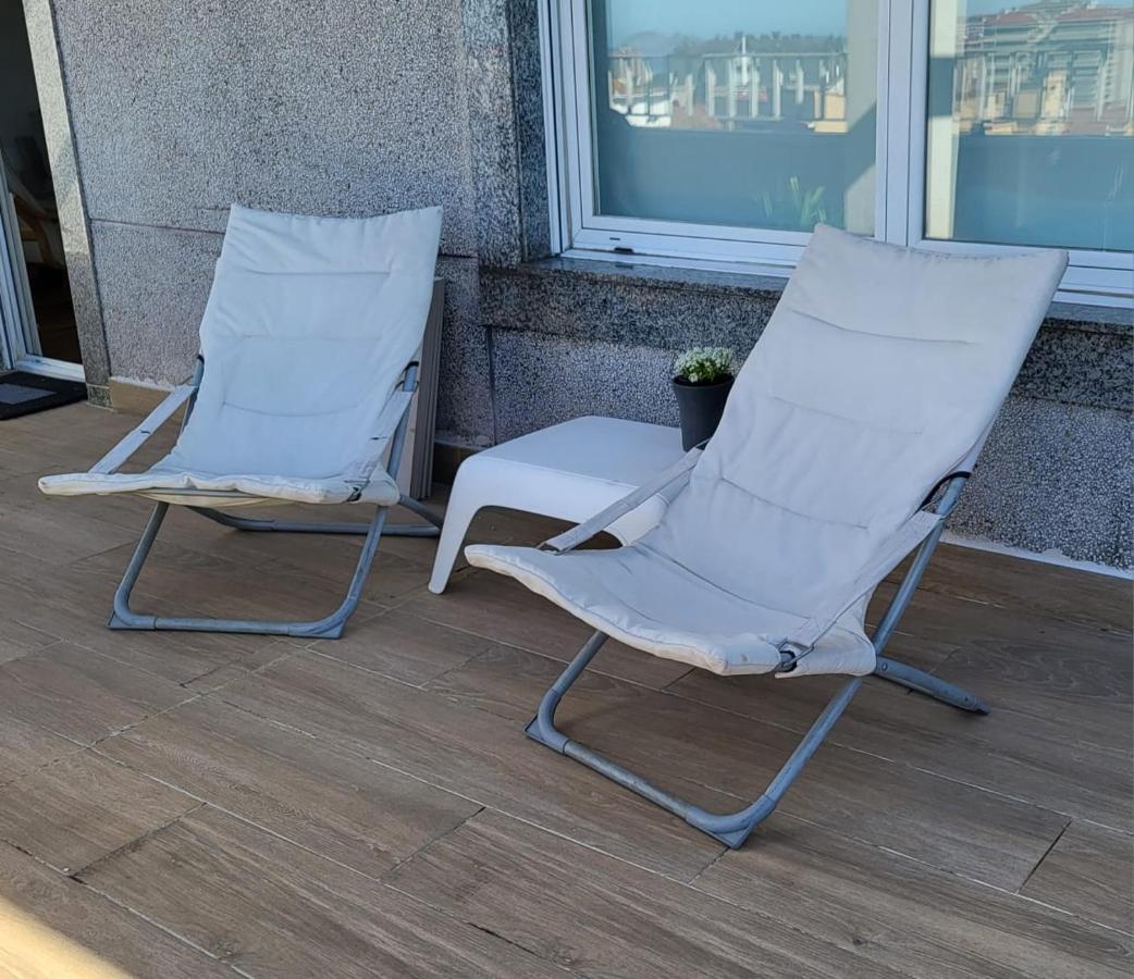 Apartamento Atico Con Terraza Vigo Exterior foto
